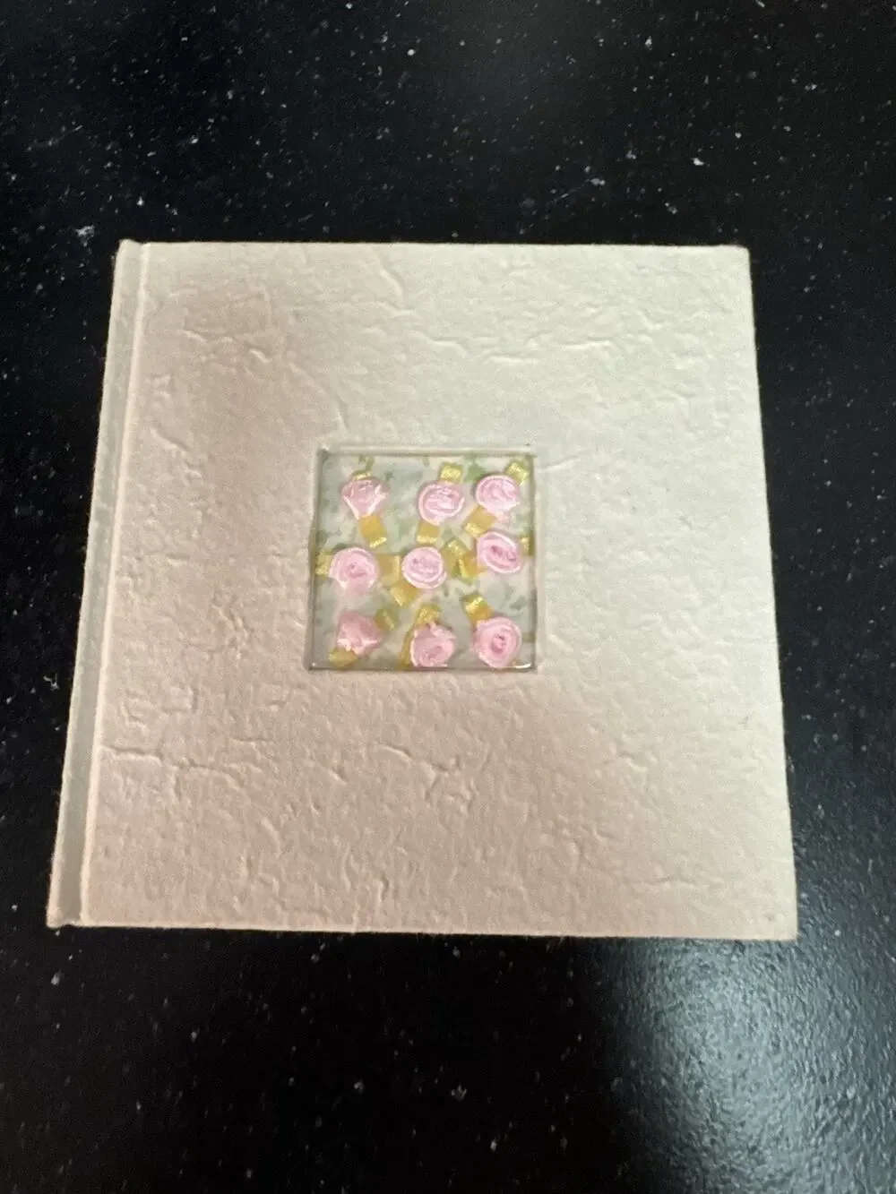Floral Notebook Cream Journal Coquette Girly Soft Girl Artsy Diary
